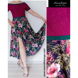 FLY - Wide dancing dress with silky skirt