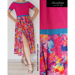 FLY - Wide dancing dress with silky skirt