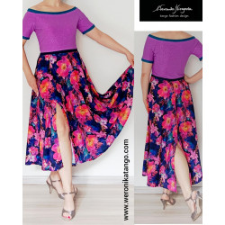 FLY - Wide dancing dress with silky skirt