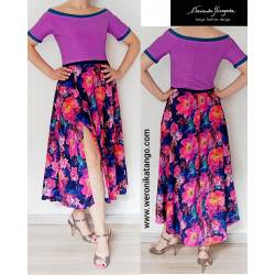 FLY - Wide dancing dress with silky skirt