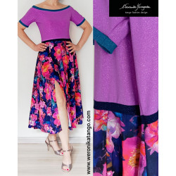 FLY - Wide dancing dress with silky skirt