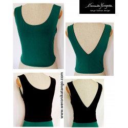 Short Reversible top 2 in 1