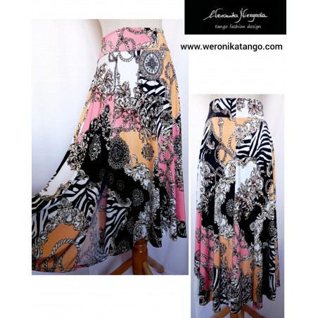 Amelia - wide dancing skirt