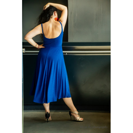 ALICE - Dancing glitter dress with open back