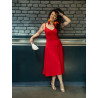 ALICE - Dancing glitter dress with open back