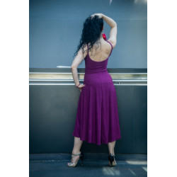 ALICE - Dancing glitter dress with open back