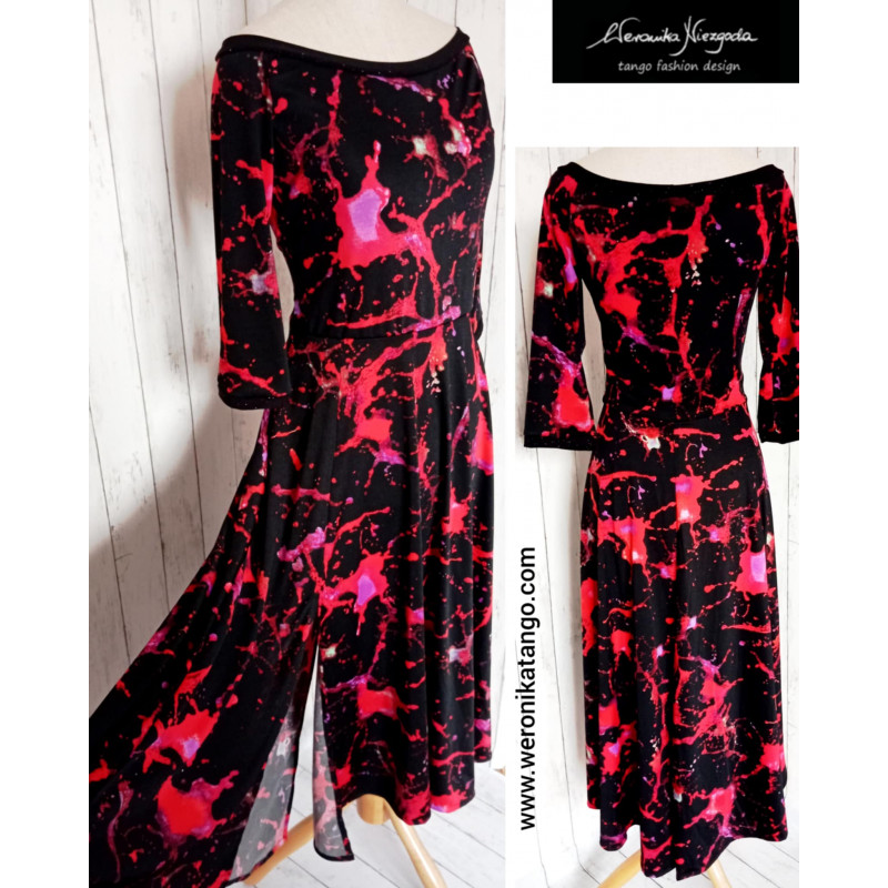 EVITA wide dancing dress
