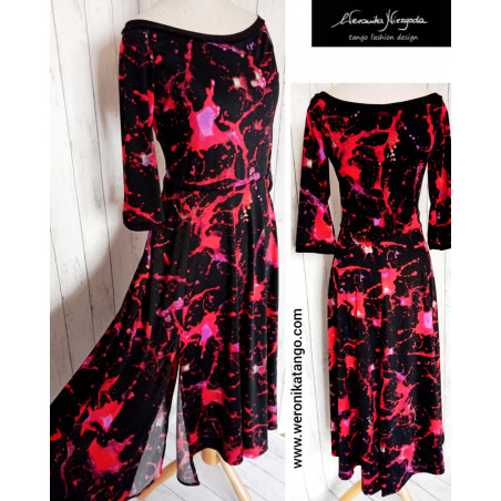 EVITA wide dancing dress