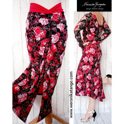 Veronica - Ołówkowa spódnica z marszczeniem