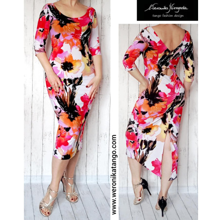 Ariel - Ołówkowa sukienka z marszczeniami z tyłu