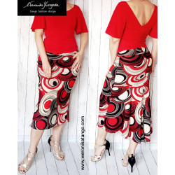 Bella - ołówkowa spódnica z...