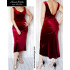 LUXIA - pencil dress with open back