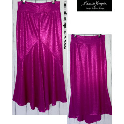 Bella - ołówkowa spódnica z falbaną