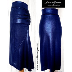 Bellatrix - ołówkowa spódnica z falbaną