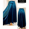 Amelia - velvet wide skirt