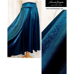 Amelia - velvet wide skirt