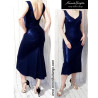 LUXIA - pencil dress with open back