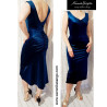 LUXIA - pencil dress with open back