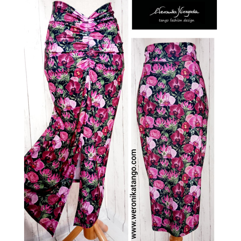 copy of Veronica - Ołówkowa spódnica z marszczeniem