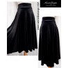 Amelia - velvet wide skirt