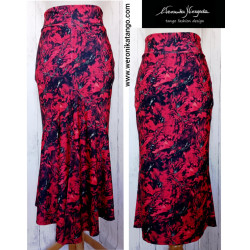 Bella - pencil tango skirt