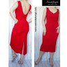 LUXIA - pencil dress with open back