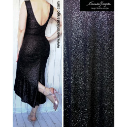 LUXIA - pencil dress with open back