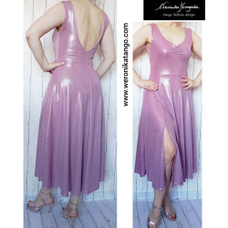 ALICE 2 - Dancing wide dress with open back