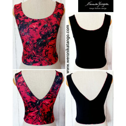 Short Reversible top 2 in 1