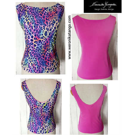 Reversible top 2 in 1