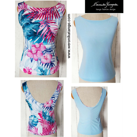 Reversible top 2 in 1