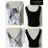 Short Reversible top 2 in 1