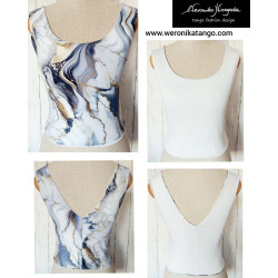 Short Reversible top 2 in 1