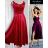 ALICE Dancing velvet dress with open back