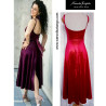 ALICE Dancing velvet dress with open back