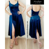 ALICE Dancing velvet dress with open back