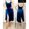 ALICE Dancing velvet dress with open back