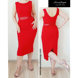 Ołówkowa sukienka z brokatem