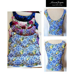 Set of 4 reversible tops