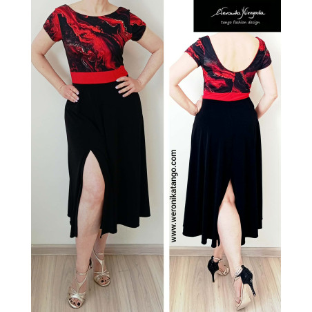 Marilyn - szeroka tańcząca sukienka