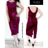 Classic velvet pencil tango dress