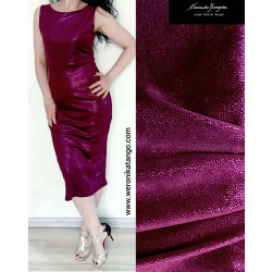 Classic velvet pencil tango dress