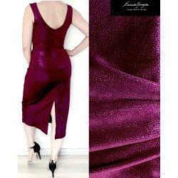 Classic velvet pencil tango dress
