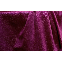 Amelia - velvet wide skirt