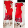 Carmen - pencil skirt with the ruffle