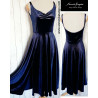 ALICE Dancing velvet dress with open back
