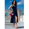 ALICE Dancing velvet dress with open back