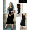 Pencil dress with the glitter