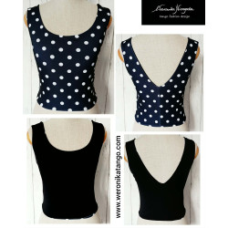 Short Reversible top 2 in 1